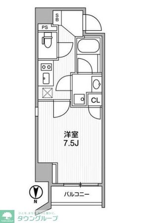 Lighthouse西新宿の物件間取画像